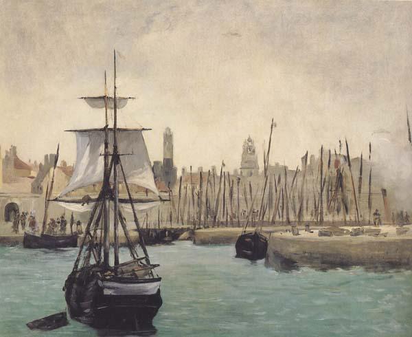 Edouard Manet Le Port de Calais (mk40) China oil painting art